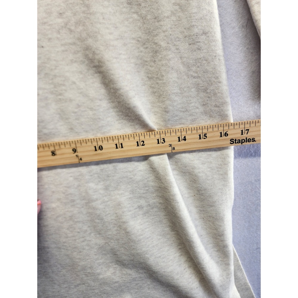 Tommy Hilfiger Heather Beige Collared V-Neck Long Sleeve Sweater Midi Dress XS - Picture 12 of 12
